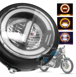 H4 Led Lámpa 6, 5 Colos Első Retró Motoros Reflektor E Jelzett DC12V