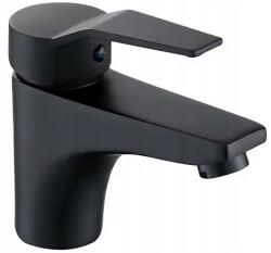 Focus Sanitar Fürdőszobai Csaptelep Mosdó Csaptelep Álló Fekete Fix Kifolyócső (400159)