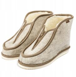 PanSzew Meleg női Góral stílusú papucsok Prémium természetes gyapjúból 36-41 PanSzew (Lekkie Domowe Pantofle z Wełny Owczej 36)