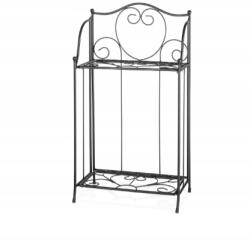 Livarno Home Virágtartó állvány Livarno home teraszra, erkélyre vagy lakásba, fekete, (3732336)