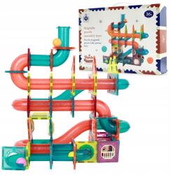  Mágneses építőkockák Golyóspálya Nagy készlet 174 darabos (NQ0002)