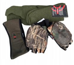  Horgász Téli Szett Meleg, Praktikus Ajándék Karácsonyra Halas Minta 43/44-es Méret (zestaw20)