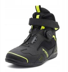 Rebelhorn Motoros cipő Rebelhorn Spark II Black/fluo Yellow 41