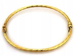  Arany bangle karkötő vastag 585 patentos