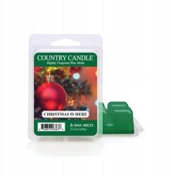 Country Candle Christmas Is Here Country Candle illatosított viasz 64 gramm (0104-000753)
