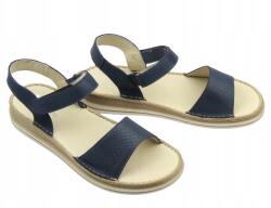 Helios Női Szandál Helios Komfort 127 Sötétkék Tépőzáras Bőr (127.047.042) - allegro - 15 450 Ft