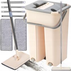 Lapos Felmosó Forgó Kétrekeszes Facsaró Vödör (80334)