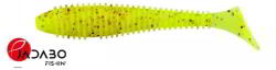 Keitech Swing Impact FAT 4, 3" / PAL#01 - Chartreuse Red Flake gumihal (4560262594366)