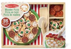 Melissa & Doug Set de joaca din lemn Melissa & Doug - Petrecere cu pizza