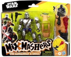 STAR WARS Figurina Star Wars Mix Mashers - The Mandalorian, cu accesorii, 12 cm Figurina