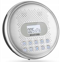  Hordozható CD lejátszó, Arafuna hordozható CD lejátszó újratölthető akkumulátorral (CD5189S)