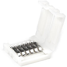 Anro LED GTLED forrasztásmentes toldóelem RGB+CCT (FullColor) LED szalag toldásához (12 mm széles - 6 eres) (SL‐SFA1212W)