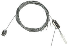 Optonica - LED panel függesztő drót-sodrony: rugós állítás, sodrony elvezető (5182)