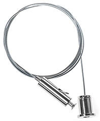 Lumines Tartó-, rögzítő elem Lumines profilhoz, függesztődrót (CS-ZAW1250-KPL (14-2010-01))