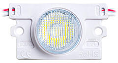 MPL POWER LED modul 1.2W (3020x1/14x50°/IP67) Alaska, aszimmetrikus lencsével - hideg fehér (ALASKA-1W)