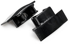 ANRO LED Profile ALP-001 Fekete - Végzáró elem alumínium süllyeszthető U profilhoz, műanyag, fekete (LP301B-END)