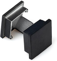 ANRO LED Profile ALP-005 Fekete - Végzáró elem alumínium sarokprofilhoz, műanyag, fekete (LP203B-END)