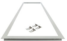  LED panel süllyesztő keret: gipszkarton síkjába szereléshez (120 x 30 x 1.9cm) - fehér (HL0016522)