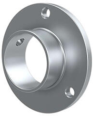 Lumines COSMO Ezüst - Tartóelem a Cosmo vállfatartó LED profil szekrénybe való rögzítéséhez (Fém) (14-5043-00 / UCH-ROZETA25-CH)