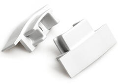 ANRO LED Profile ALP-001 Fehér - Végzáró elem alumínium süllyeszthető U profilhoz, műanyag, fehér (LP301W-END)
