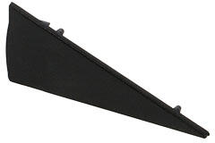 ANRO LED Profile ALP-033 Fekete - Végzáró elem alumínium LED profilhoz, műanyag, fekete - Bal oldali (LP403B-END-LEFT)