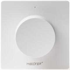 MiLight K1-W Fali távirányító panel LED szalag fényerőszabályzásához - forgatógombos, fehér (Milight K1 white 3V brightness rotating switch panel remote)