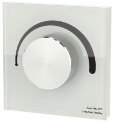 SkyDance LED SkyDance T1-K, Fali LED fényerőszabályzó, forgatógombos, fehér (SkyDance T1-K White)