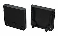 Lumines DILEDA Fekete - Végzáró elem alumínium függeszthető U profilhoz, műanyag, fekete (ZAS-LUMINES-DILCZ (12-0932-01))