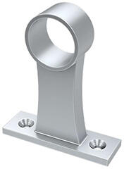 Lumines COSMO Ezüst - Tartóelem, 5 cm hosszú, világító vállfatartó vagy gardróbszekrény világításhoz (Fém) (UCH-DYST25-P-CH-W (14-5047-02))