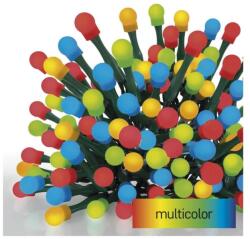 EMOS Lumini de Craciun cu LED-uri, cirese - bile, 20 m, exterior si interior, multicolor, programabil, 8 moduri, IP44, D5AM06, EMOS (D5AM06)