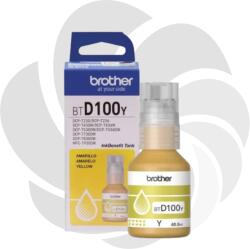Brother Flacon cerneala original Brother BTD100Y Yellow, 5000 pagini (BT100Y)
