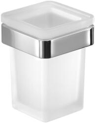 Sapho SAMOA fali fogkefetartó, króm/matt üveg (A81013) (A81013)