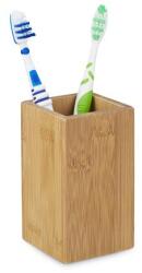  Bambusz Fogkefe és Fogkrémtartó