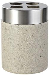 Sapho RIDDER STONE fogkefetartó, bézs 22010211