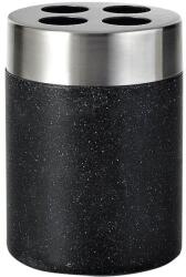 Sapho RIDDER STONE fogkefetartó, black 22010210