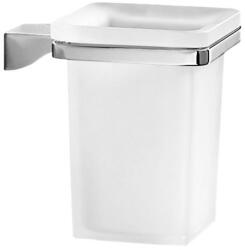 Sapho Fogkefetartó, GEDY GLAMOUR fogkefetartó, króm/szatén üveg 5710 Sapho