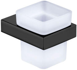 Welland Emerald fali tároló / fogkefe tartó - fekete (94606-B) (94606-B)