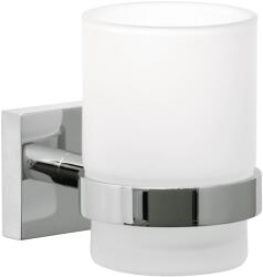 Tesa EKKRO fogkefetartó pohár magasfényű krómozott fém ragasztós rögzítésű (40244-00000-00)