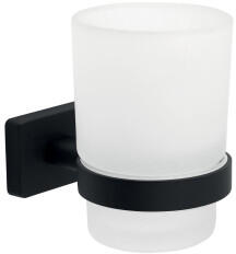 Ferro Greta fogkefetartó, fekete (AGR03BL)