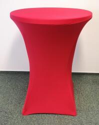  Rugalmas borítás bárasztalhoz ⌀80cm - több színben, fehér színű Színes: Piros - bavord - 4 688 Ft