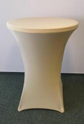  Rugalmas borítás bárasztalhoz ⌀80cm - több színben, fehér színű Színes: Bézs (pezsgőszín) - bavord - 4 827 Ft