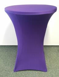  Rugalmas borítás bárasztalhoz ⌀80cm - több színben, fehér színű Színes: Lila - bavord - 4 393 Ft
