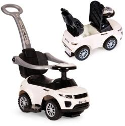 MULTISTORE 3 az 1-ben fehér bébitaxi tolókarral és biztonsági korláttal, 12 hó+ (614W WHITE)