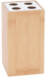  Bambusz fogkefetartó, 4 lyukú, 11 cm (CR1000270)