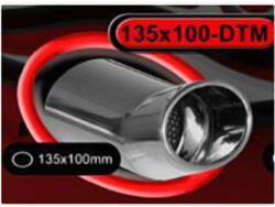 Malon Sport kipufogóvég 135/100 DTM (MAL135-100DTM)