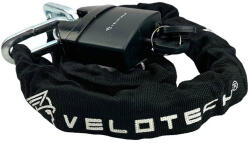 Velotech Kerékpárzár láncos Velotech 0, 8x90 cm fekete U lakattal (105200982)