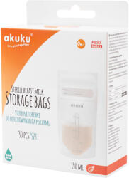 Akuku anyatejtároló tasak 30db 150ml - vitalcafe