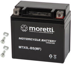 Moretti Parts 12V 5Ah MTX5L-BS