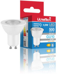 UltraTech 4, 9W 3000K 500Lumen MR16 GU10 LED fényforrás (LEDS535GU10)