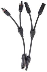EcoFlow Cablu EcoFlow pentru conexiune paralela Panouri Solare MC4, 0.3m, set 2 buc (EFPV-LTY2CBL0.3M) - typec